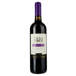   Casa Verde Вино  Merlot червоне сухе 13%, 750 мл (7808765712502)