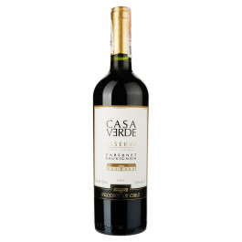 Casa Verde Вино  Rezerva Cabernet Sauvignon червоне сухе 13%, 750 мл (7808765712953)