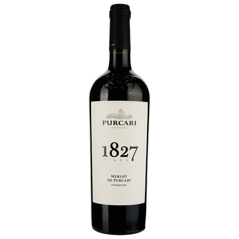 Purcari Вино  Мерло красное сухое 0.75 л 13.50% (4840472005532) - зображення 1