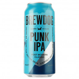 BrewDog Пиво  Punk IPA світле ж/б, 5,4%, 0,44 л (872172) (5056025453838)