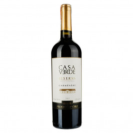 Casa Veche Вино Casa Verde Reserva Carmenere сухе червоне 13,5%, 0,75 л (7808765712946)
