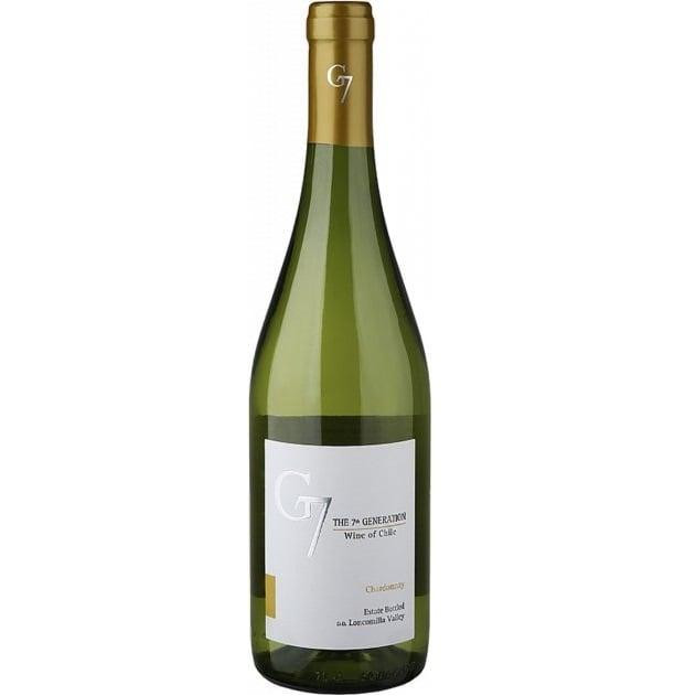 Carta Vieja Вино G7 Chardonnay 0,75 л сухе тихе біле (7804310546264) - зображення 1