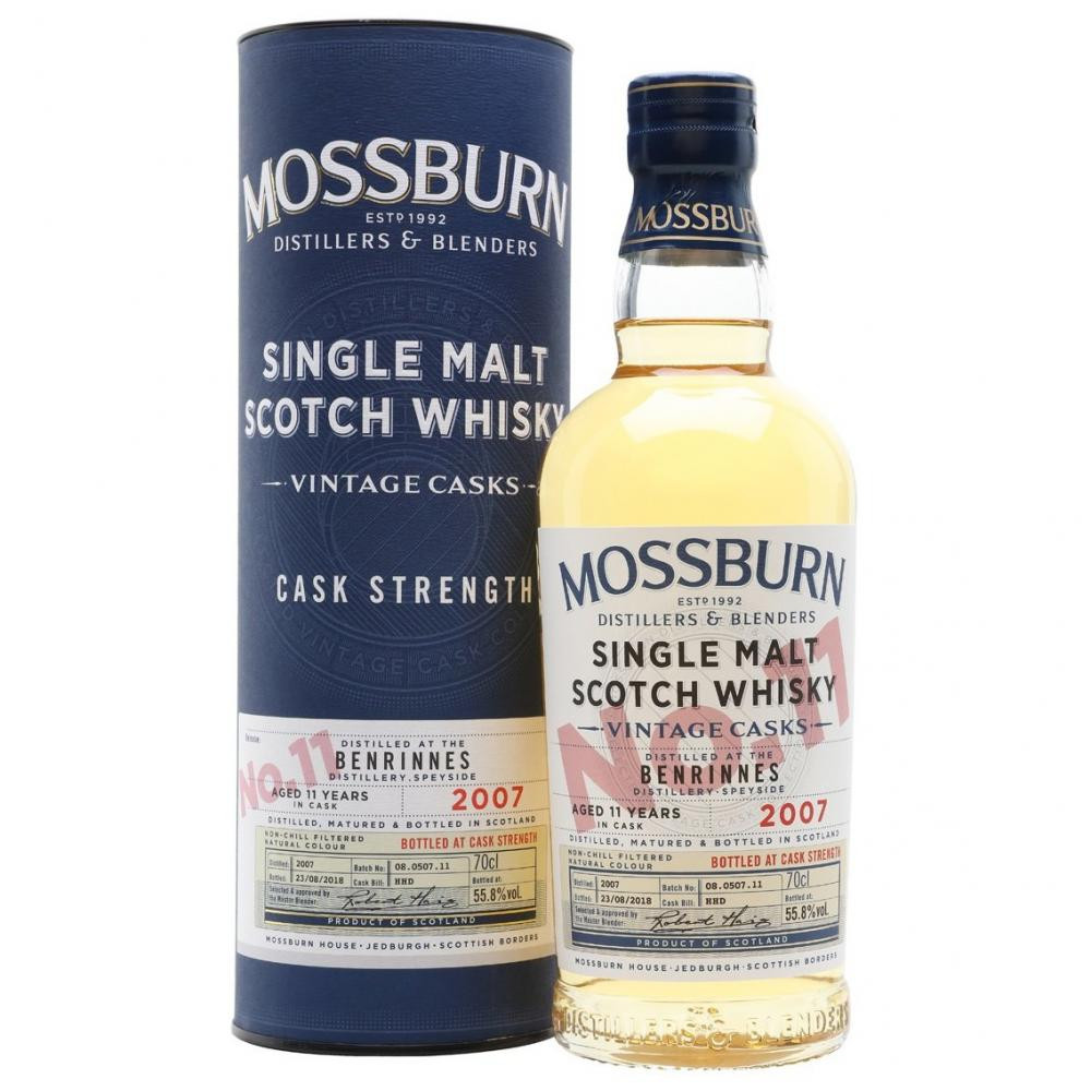 Mossburn Віскі  Vintage Casks No11 Benrinnes 11 років, 55,8%, 0,7 л (5060033847213) - зображення 1