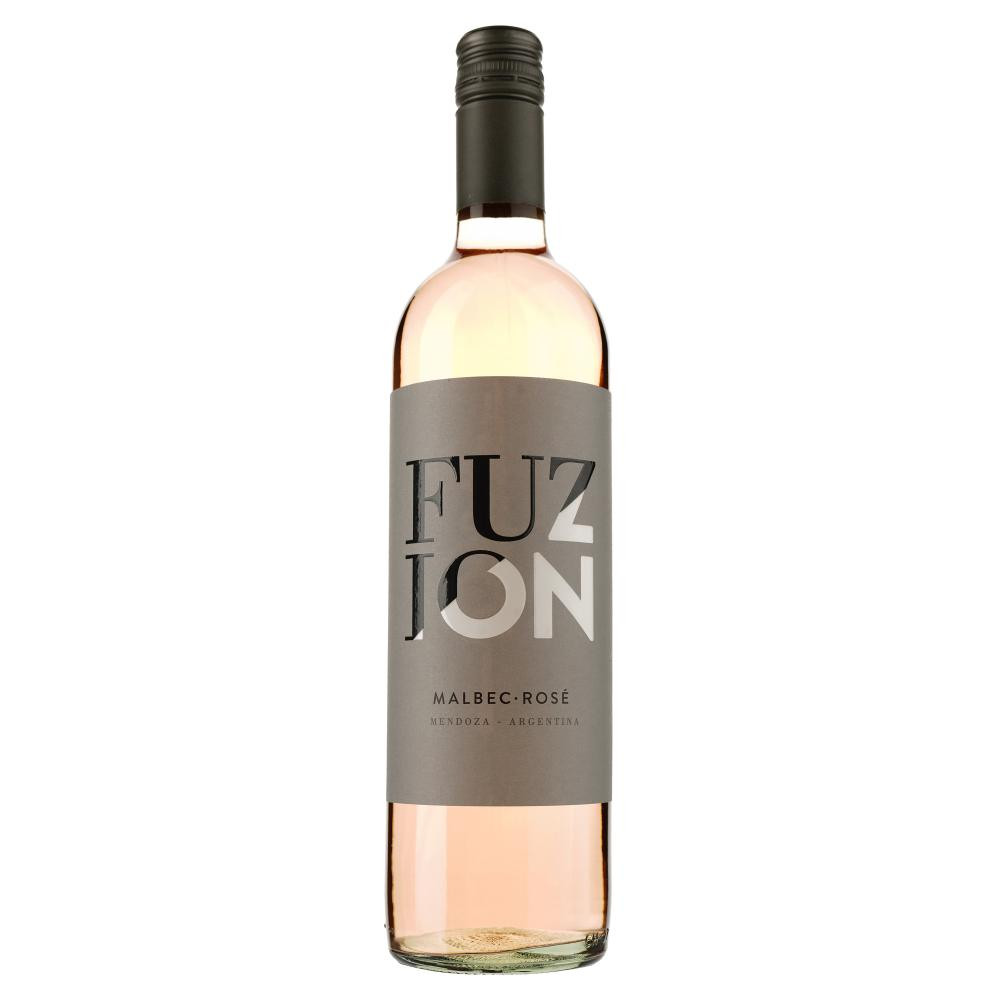 Fuzion Вино  Malbec Rose, рожеве, сухе, 13%, 0,75 л (7791728241099) - зображення 1