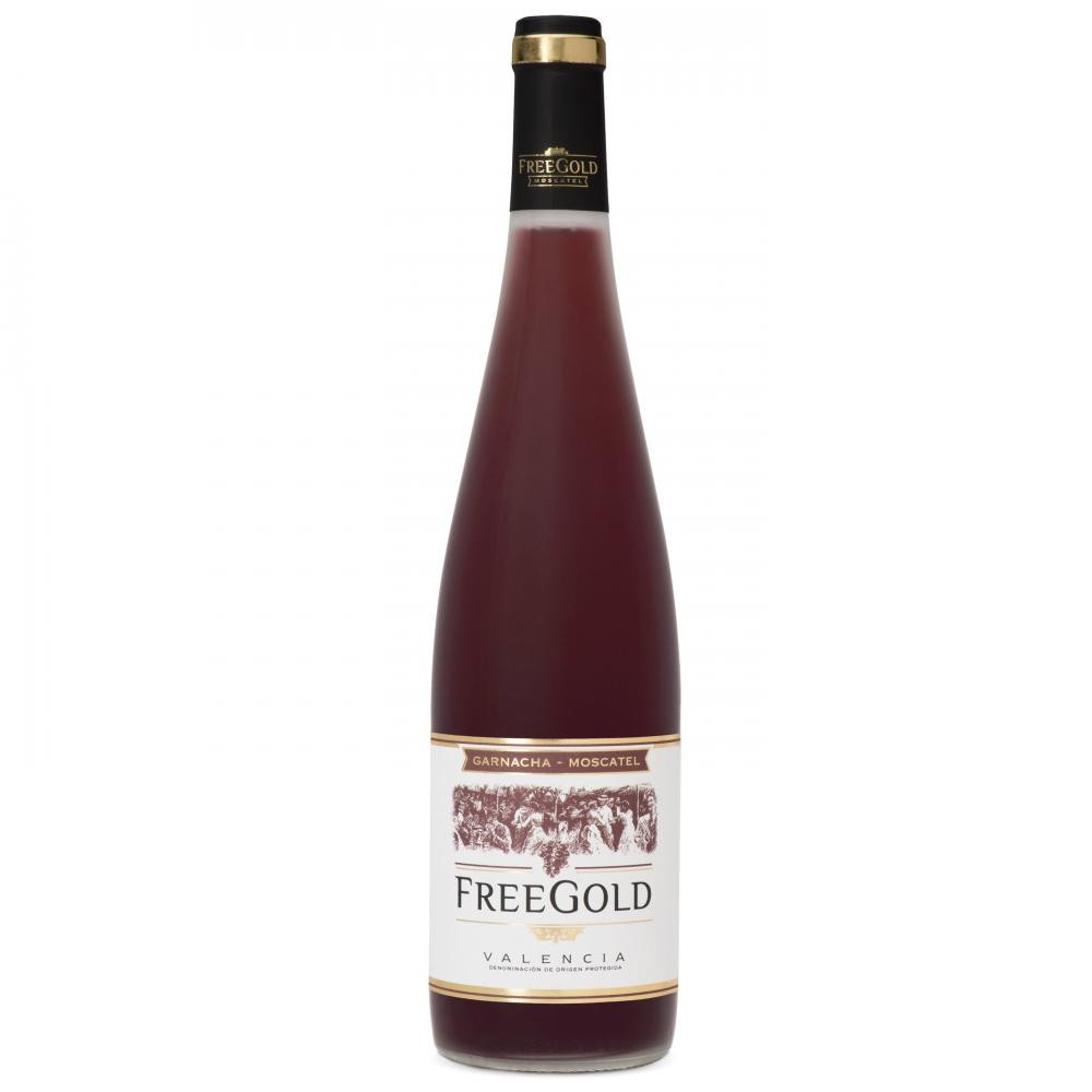 Anecoop Вино  Freegold Red Do червоне солодке 0.75 л 12% (8412276772222) - зображення 1