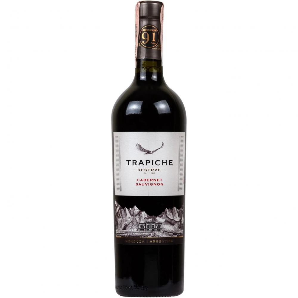 Trapiche Вино Reserve Cabernet Sauvignon красное сухое 0.75 л 13.5% (7790240072785) - зображення 1