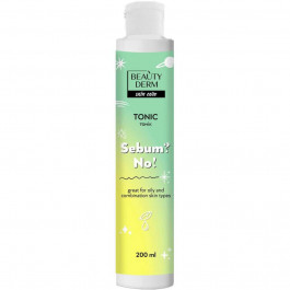 Beauty Derm Міцелярна вода для зняття макіяжу  Sebum? No! 200 мл (4820185224987)