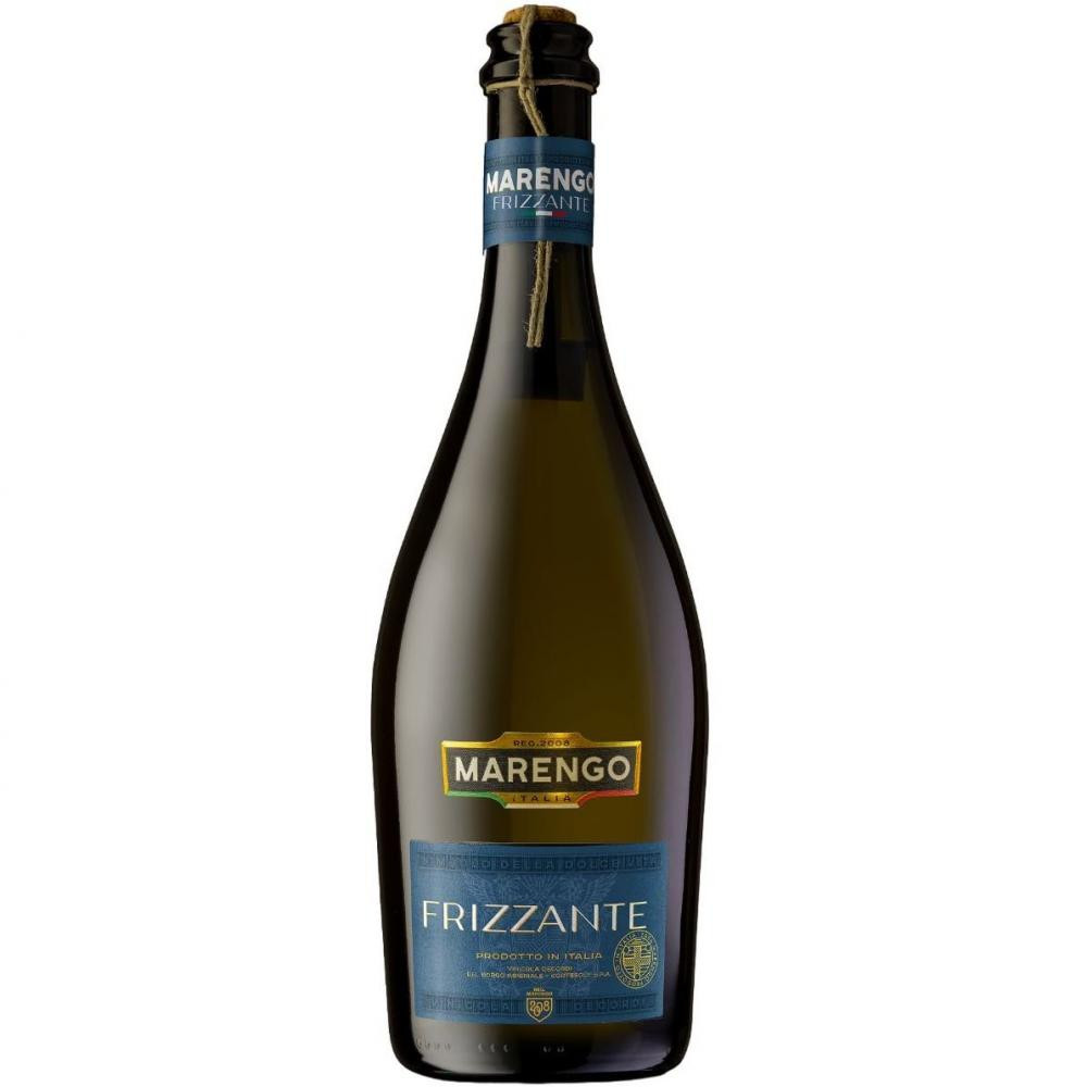 Marengo Вино  Frizzante Bianco Amabile, біле, напівсухе, 0,75 л (8008820168001) - зображення 1