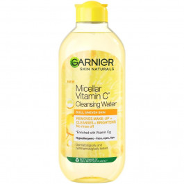 Garnier Міцелярна вода  Skin Naturals з витамином з для тьмяної шкіри обличчя з ефектом сяяння 400 мл