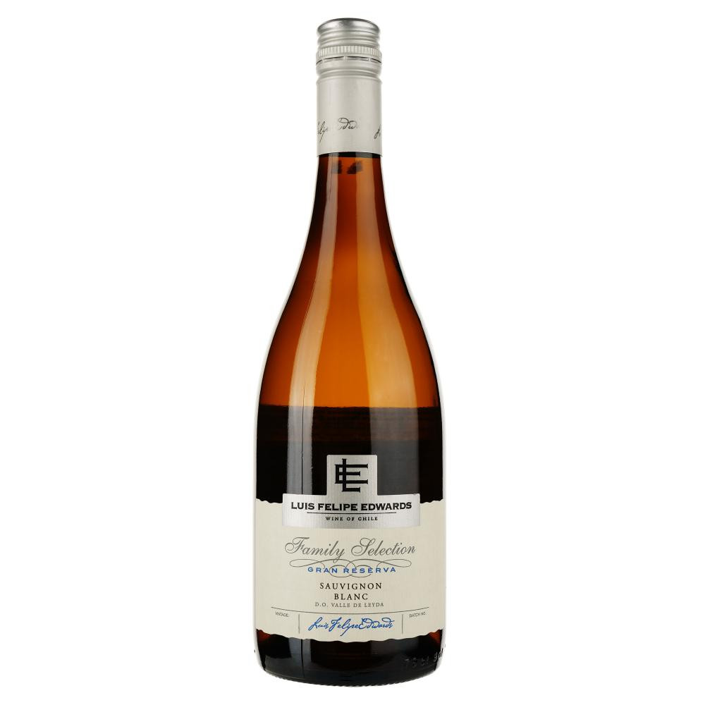 Luis Felipe Edwards Вино  Sauvignon Blanc Gran Reserva Family Selection 2019 белое 0,75 л (7804414001539) - зображення 1