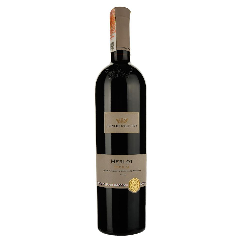 Principi di Butera Вино Мерло Сицилия красное 0,75л - зображення 1