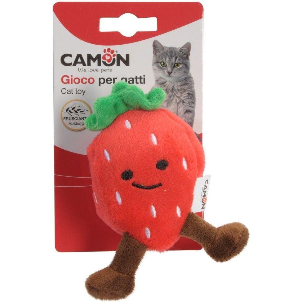 Camon Іграшка для котів  Овочі та фрукти, поліестер, з ароматом котячої м'яти, 12 см, в асортименті (80198 - зображення 1