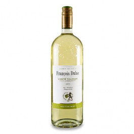 Francois Dulac Вино  IGP blanc dry, 1 л (3263280123327)