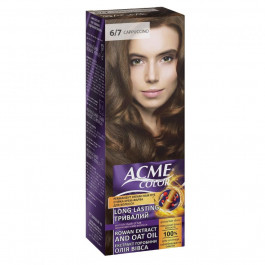 Acme color Крем-фарба для волосся  EXP, відтінок 6/7 (Капучіно), 115 мл