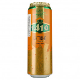 Volfas Engelman Пиво  1410 Amberis світле, 4.6%, з/б, 0.568 л (4770301234027)