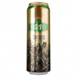 Volfas Engelman Пиво  1410 світле, 5.3%, з/б, 0.568 л (4770301229153)