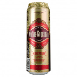 Volfas Engelman Пиво  Bohemijos Dark темне, 4.2%, з/б, 0.568 л (4770301229177)