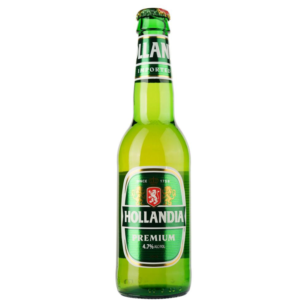 Hollandia Пиво  світле, 5%, 0.33 л (8714800001793) - зображення 1