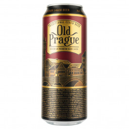 Old Prague Пиво  Bohemian Dark Lager темное фильтрованное 4.4% 0.5 л (8594044191296)