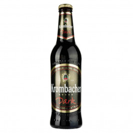   Krombacher Пиво  Dark темне, 4.7%, 0.33 л (4008287909807)