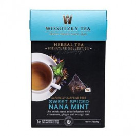 Wissotzky Tea Чай трав'яний  М'ята солодко-пряний, 40 г (16 шт. по 2,5 г) (568741) (859013004068)