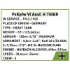 Cobi Друга Світова Війна Танк Тигр 131, 340 деталей (COBI-2710) - зображення 4