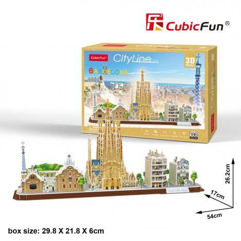 Cubic Fun City Line Barcelona (MC256h) - зображення 1
