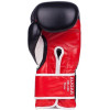 BenLee Rocky Marciano Sugar Deluxe Leather Boxing Gloves 12oz, Black/Red (194022/1503_12) - зображення 2