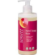 Sonett органическое жидкое мыло с экстрактом розы, 300 мл (GB2050)