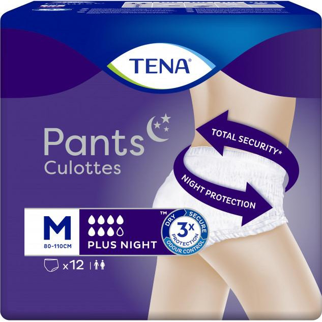 Tena Підгузки труси  Pants Nightl Medium 12 шт - зображення 1