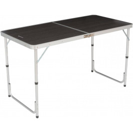 Highlander Compact Folding Table Double Silver (FUR077)
