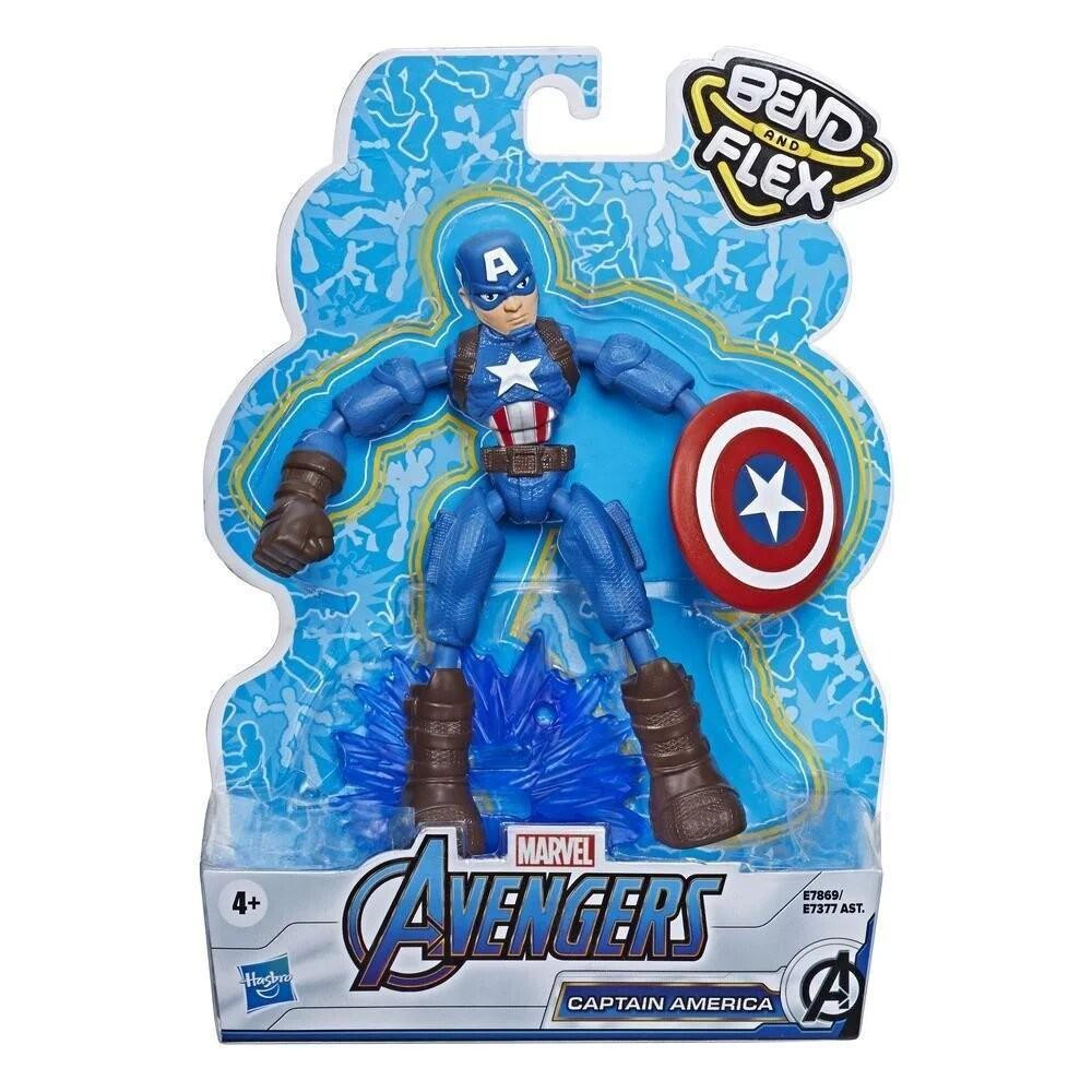 Hasbro Avengers Bend and flex Капитан Америка (E7377/E7869) - зображення 1