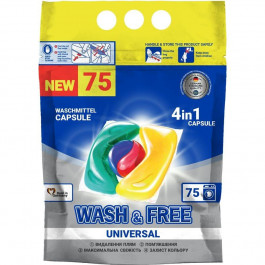 Wash&Free Капсули для машинного прання (4260637722980)