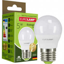 EUROLAMP LED G45 E27 5W 3000K 220V (LED-G45-05273(P))