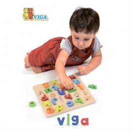 Viga Toys Строчная буква алфавита (50125)