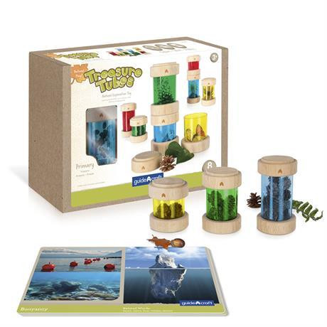 Guidecraft Natural Play Сокровища в баночках, разноцветный (G3087) - зображення 1
