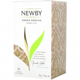 Newby Чай зелений  Зелена Сенча, 25 пакетиків (93905) (766031303564)