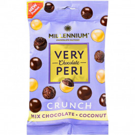 Millennium Драже  Very Peri Crunch у шоколаді з кокосом, 80 г (924030) (4820240034186)