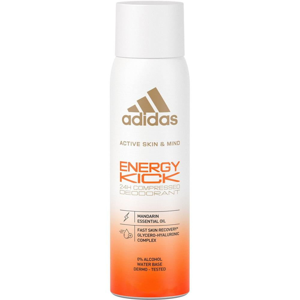 Adidas Дезодорант-антиперспірант  Energy Kick 24h, 100 мл - зображення 1
