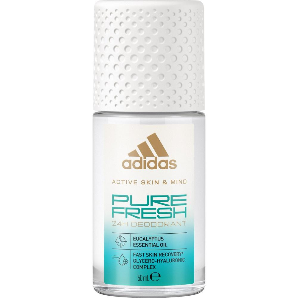 Adidas Дезодорант-антиперспірант кульковий  Pure Fresh 24h, 50 мл - зображення 1