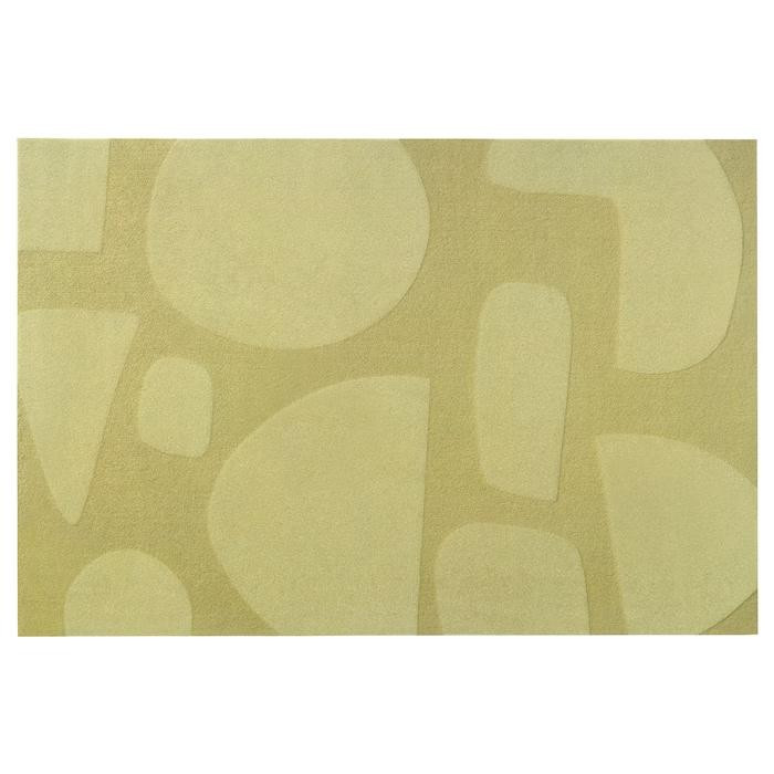 IKEA SPARVAGN Придверний килимок, зелений, 40х60см (005.600.44) - зображення 1