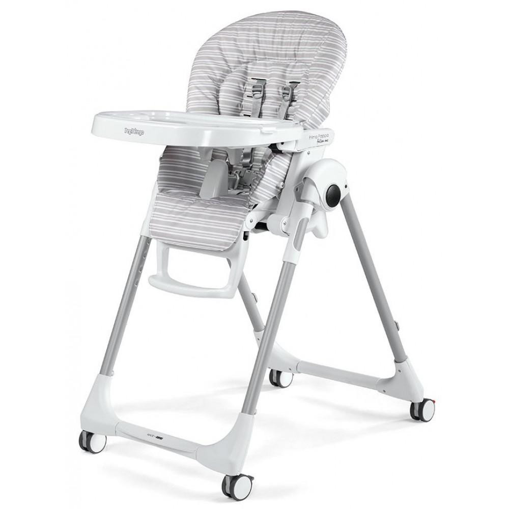 Peg Perego Prima Pappa Follow Me Linear Grey - зображення 1