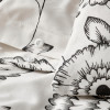 IKEA JUNGFRUNAVA Підковдра і наволочка білий/сірий 150x200/50x60 см (605.467.57) - зображення 3