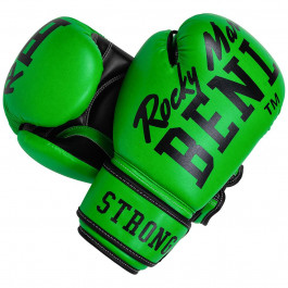 BenLee Rocky Marciano Chunky B Artificial Leather Boxing Gloves 12oz, Neon green (199261 neon green 12oz)
