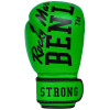 BenLee Rocky Marciano Chunky B Artificial Leather Boxing Gloves 12oz, Neon green (199261 neon green 12oz) - зображення 3
