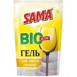 SAMA Засіб для миття посуду  Лимон, 450 г (4820270630310)