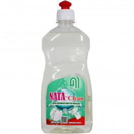 Nata Group Засіб для ручного миття посуду  Nata-Clean Без аромату пуш-пул 500 мл (4823112600700)