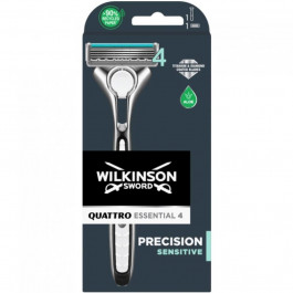   Wilkinson Sword Бритва  Quattro Titanium Sensitive 1 шт (4027800205707)