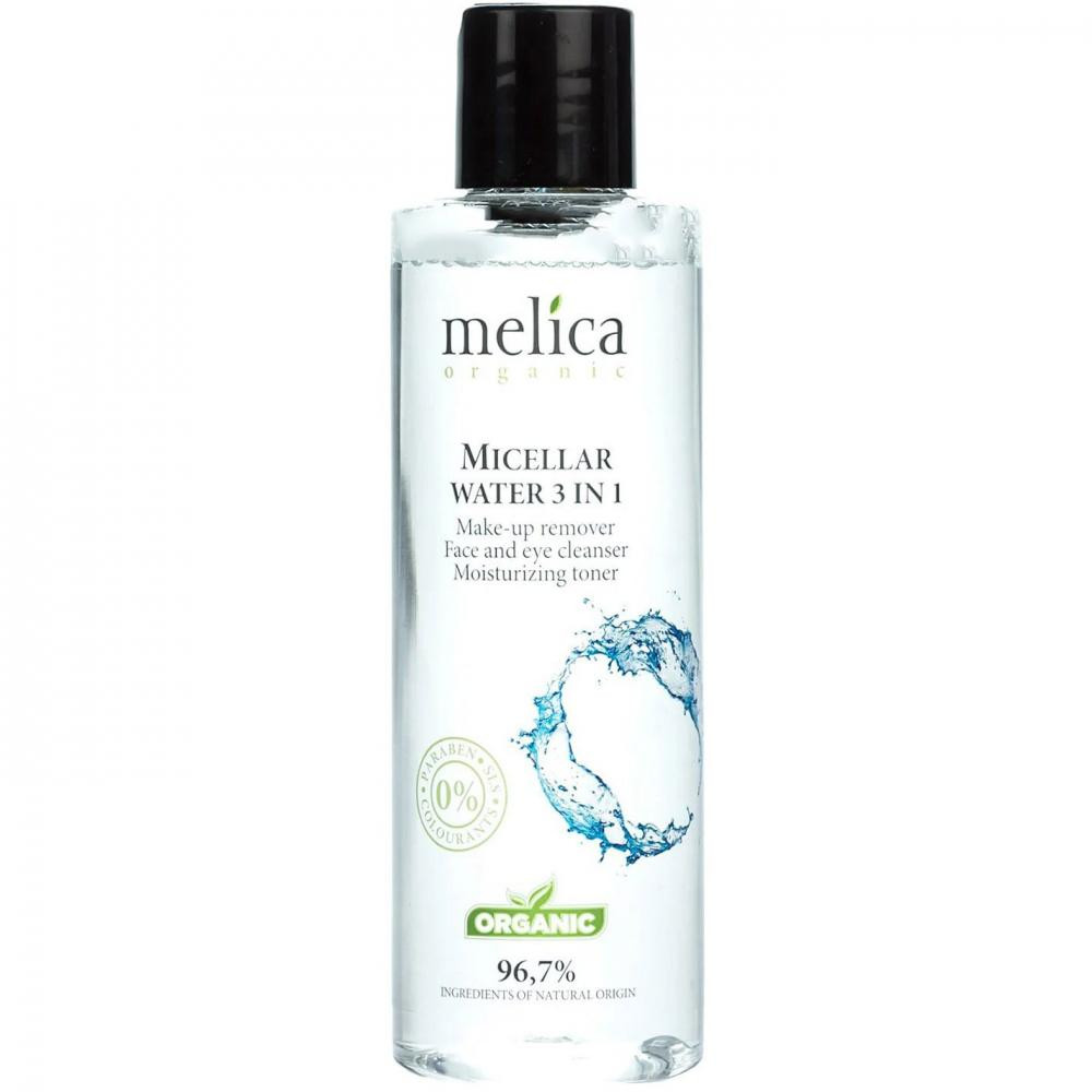 Melica organic Мицеллярная вода  Micellar Water 3в1 200 мл (4770416001040) - зображення 1