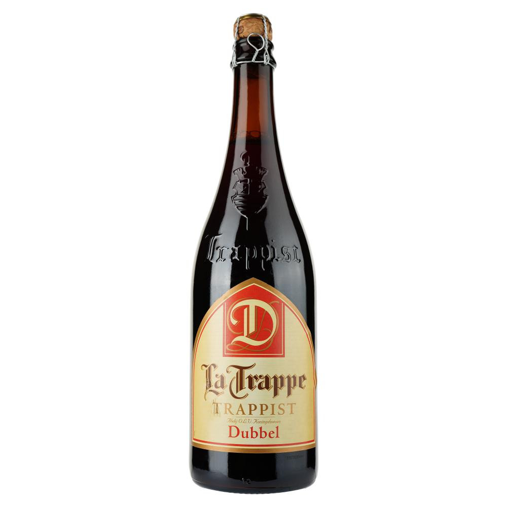 La Trappe Пиво  Trappist Dubbel, темне, 7%, 0,75 л (8711406129777) - зображення 1